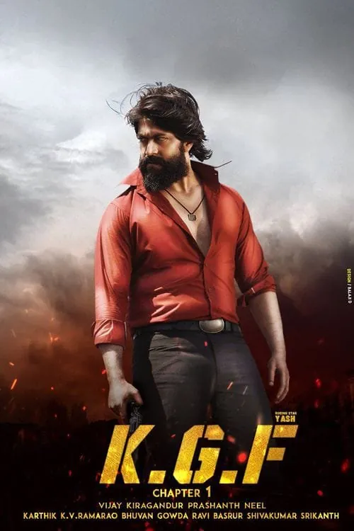 K.G.F Chapter 1 theatrical poster