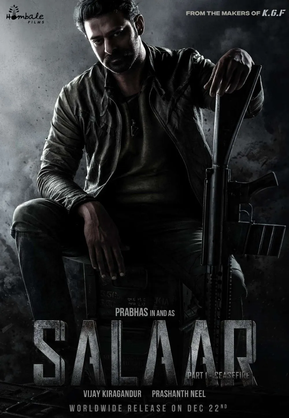 Salaar Part 1 Ceasefire theatrical poster